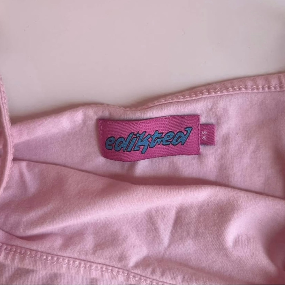 Edikted pink fibi tank top - Picture 4 of 4